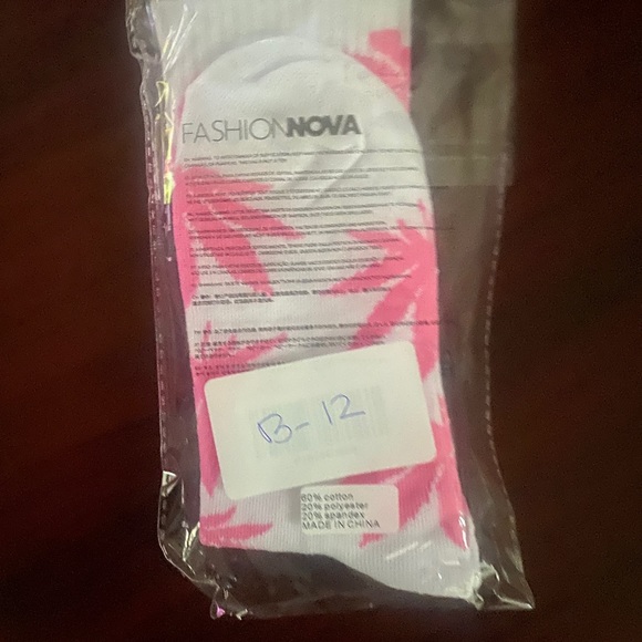 Fashion Nova Blazer Socks - Picture 2 of 2